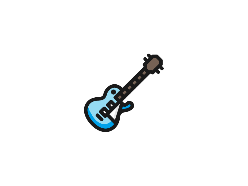 Gibson Les Paul gibson graphic design graphics guitar icon icon icon design iconaday les paul vectober vector vector art vector graphics