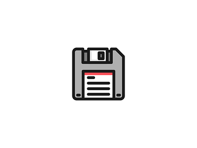 Floppy floppy floppy disc floppy icon graphic design graphics icon icon design iconaday illustrator sketch vectober vector vector art