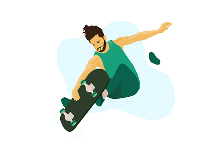 Signature Illustration-03-Skateboard