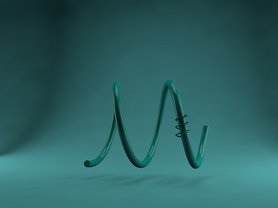 M 36dayoftype 3d adobe photoshop adobedimension cinema4d design type art typography