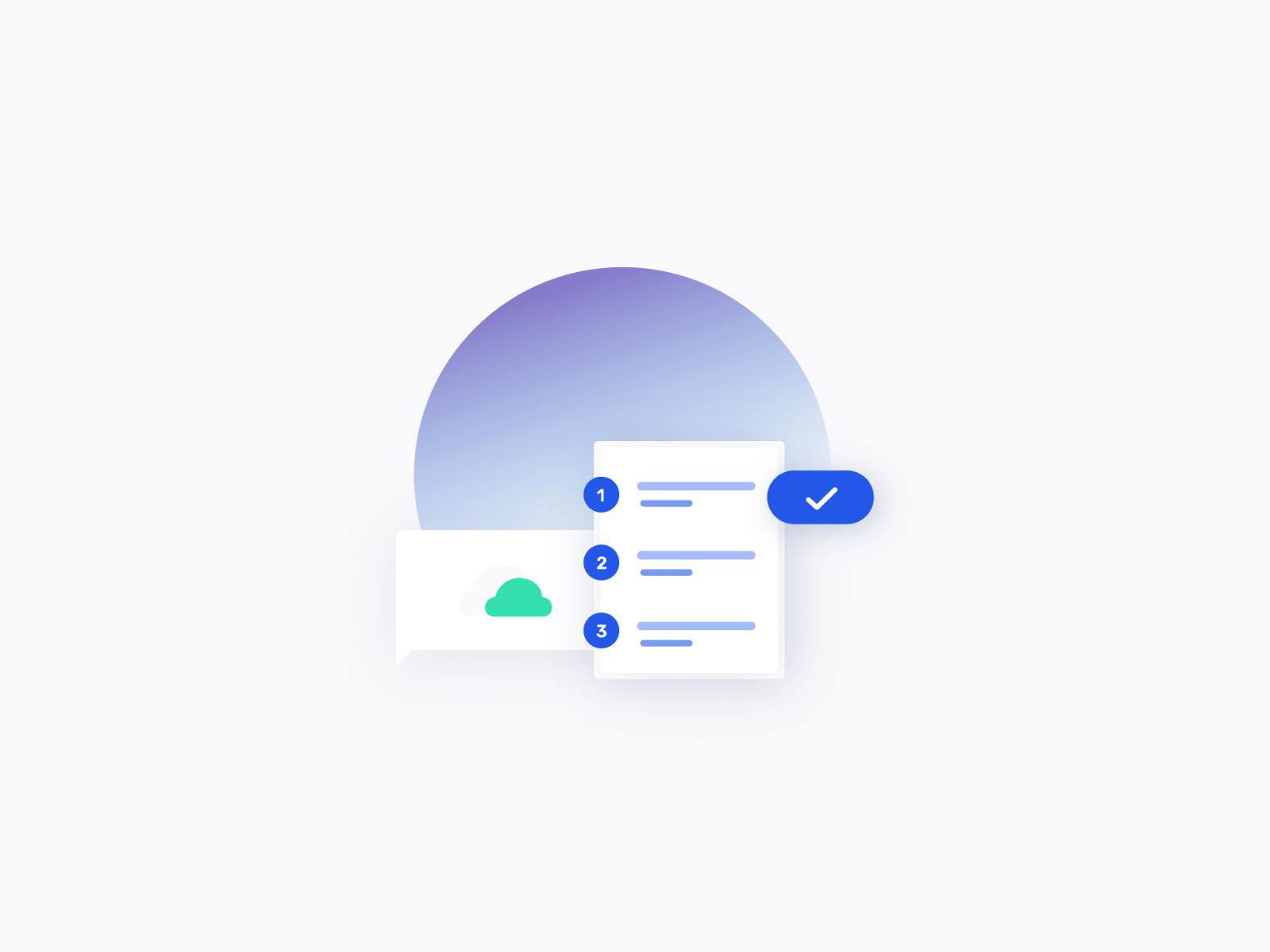 MessageOps – lllustrations branding clean cloud flat graphic iconography illustration minimalistic tech vector