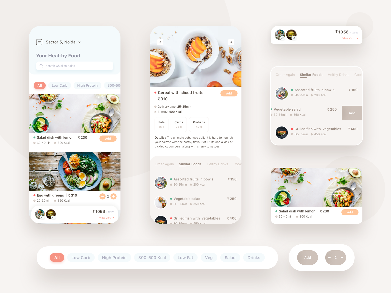 Healthy Food App By Abhishek Srivastava On Dribbble