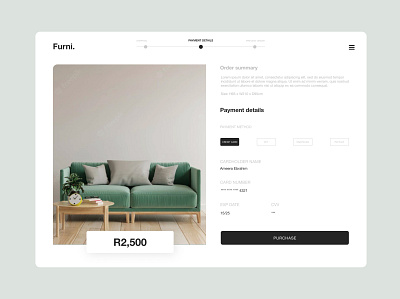 Checkout page_Daily UI 002 checkout page dailyui dailyui002 ui