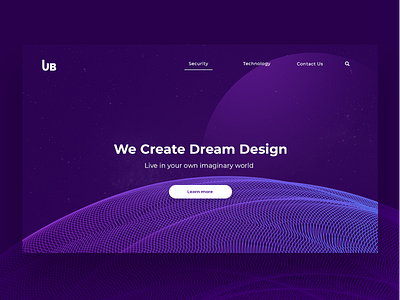 Design concept for design studio Ub.