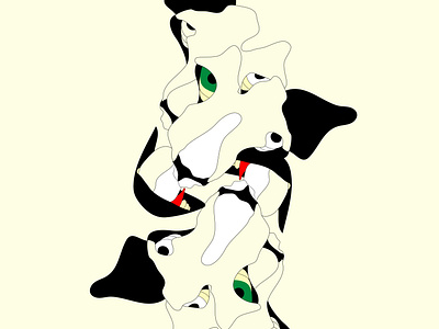 Beast abstract art character color design fashion illustration illustrator minimal minimalism vector