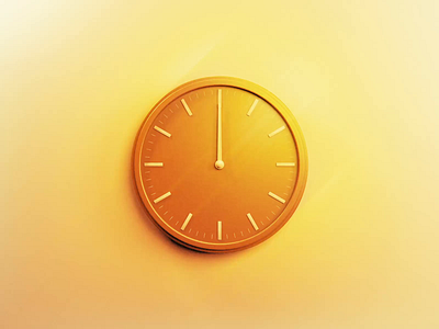 Daylight Saving animation c4d clock daylight savings fall back golden hour illustration midnight minimal motion motion graphics spring forward time yellow