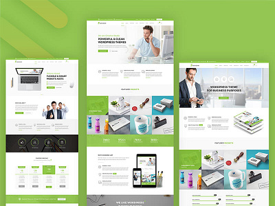 Portfolio web template by kawsar hossain on Dribbble