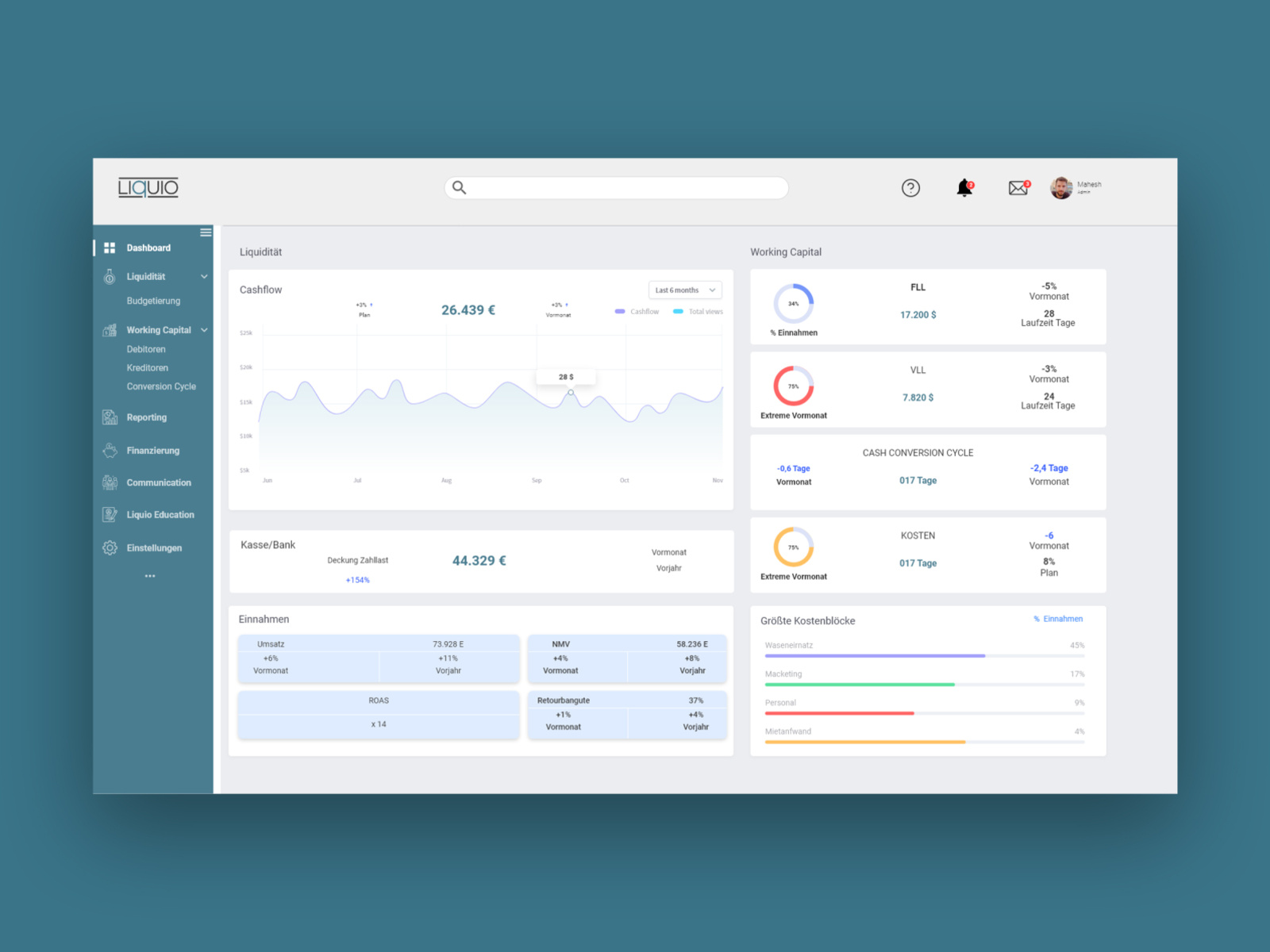 Payment Dashboard by kawsar hossain on Dribbble