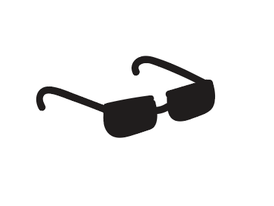 Simple Neat Sunglasses icon clean design icon modern design neat simple ui ui icon