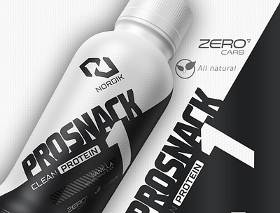 prosnack label label design logo design package design sports supplements