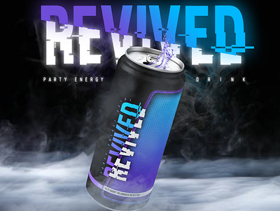 Revived energy drink 3dimages arquimediastudios design grafic graficdesign inspiration inspiring inspiringdesign label mockups motion packaging packagingdesign publicity render sports supplements videos webdesign weightloss