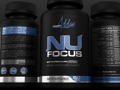 nufocus 3d and label design 3d design label sport