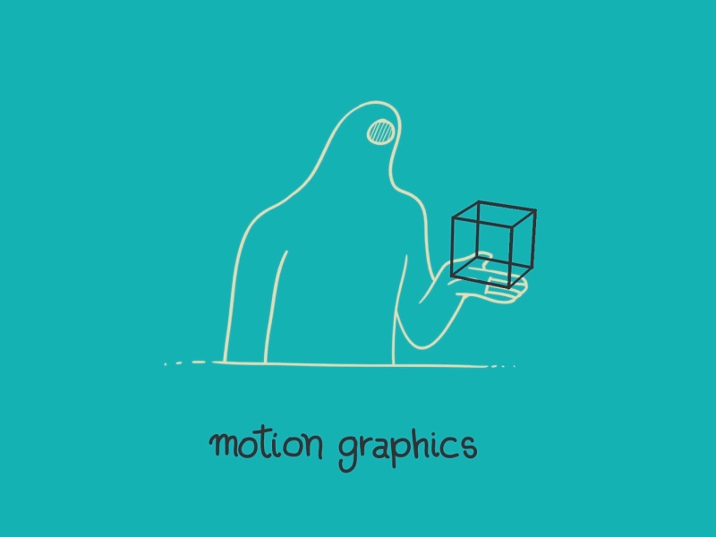 Motion graphic icon design mograph