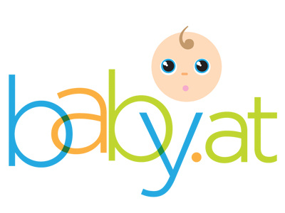 Baby.at childrens clothes internet store logo