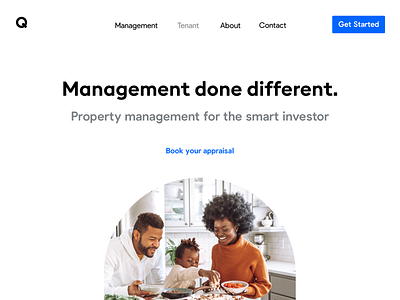 QUAY Landing page