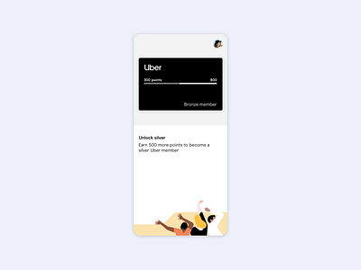 Uber rewards - Pixel Lab banking mobile mobile app mobile app design mobile design mobile ui pixel lab pixel lab design pixel lab design rewards rewards program uber uber design uber payment uber rewards