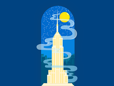 NYC city illustration nyc
