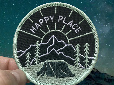 Happy Place patch