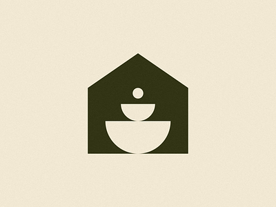 Dinnerware brand branding dinnerware geometric house icon logo logo design logoinspiration mark symbol visual identity