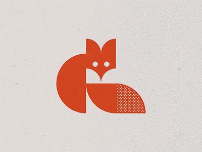 Fox III animal character brand branding fox geometric geometrical icon identity illustration logo logo design logoinspiration mark minimal modernism orange symbol timeless vulpes