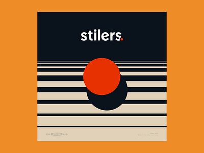 Stilers. Album Art album art brand branding cover artwork geometric illustration logo rock band space stilers vintage
