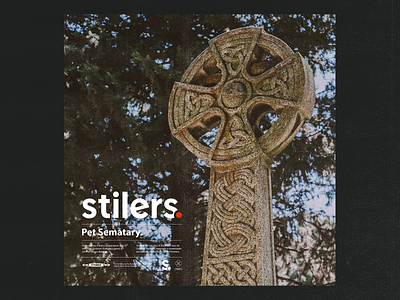 Stilers. - Pet Sematary album art album cover artwork branding design photography ramones single stilers