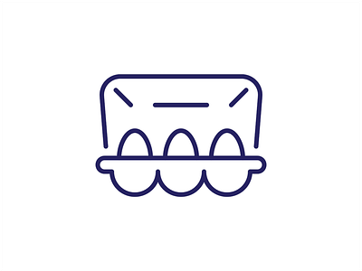 Egg Packing Icon design easter easter egg eggs festival icon illustration linу icon outline package packing pictogram sign simple symbol