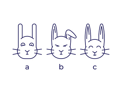 Easter Bunny animal cute design easter easter bunny easter hunter hare icon iconography illustration line icon outline pictogram rabbit sign simple spring symbol vector