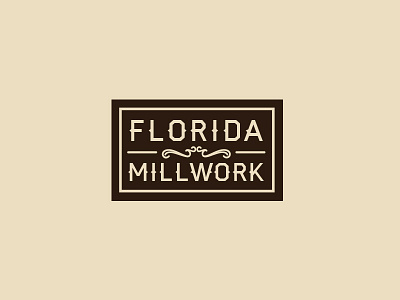 Millwork millwork minimalistic vector logo