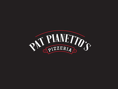 Pizzeria brand identity branding graphic design italian restaurant logo logo design pizza pizzeria restaurant vector