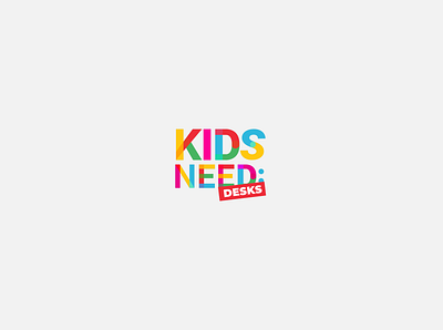 Kids Need: brand identity branding childres design graphic design kids lettering logo logo design non profit toys type typography vector