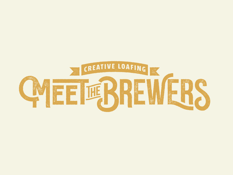 Meet The Brewers badge beer brand identity branding brewery calligraphy craft beer event handlettering hop hops identity lettering logo logo design tampa typography vector vintage wheat