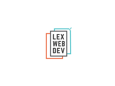 Lex Web Dev brand identity branding design icon identity logo logo design mobile pixel responsive simple ui ux web