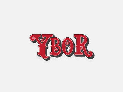 Ybor brand identity branding handlettering identity lettering logo logo design tampa tampa bay type typography ybor ybor city