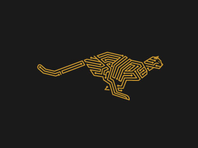 Circuit Cheetah brand identity cat character cheetah design identity line lion logo logo design logotype tiger vector