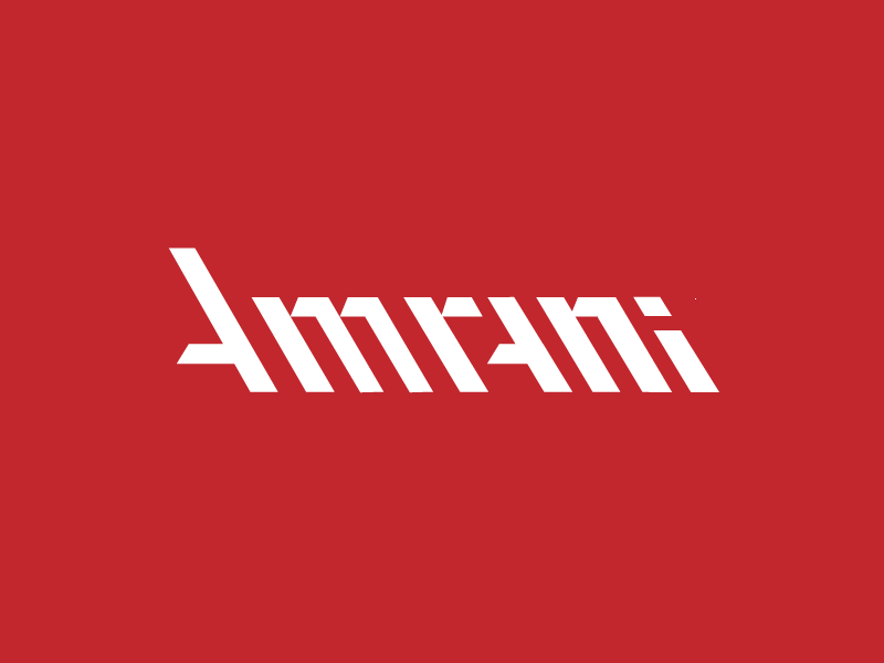 Anrani a brand identity logo typeface lettering developing software