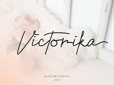 Victorika Signature adventure america beer branding branding agency design font hand lettering handwriten handwritting identity illustration logotype modern font script signature type typography vector victorika