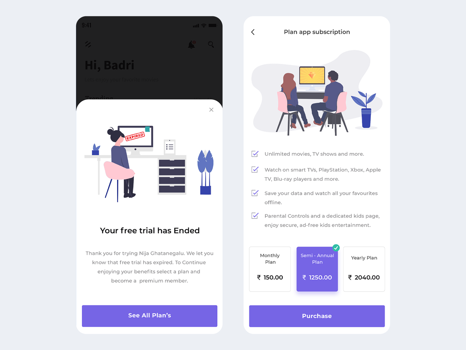 upgrade-account-to-premium-by-badri-joshi-on-dribbble