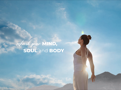 Refresh your soul 3d animation animation parallax parallax effect parallax scrolling refreshing relax yoga yoga app