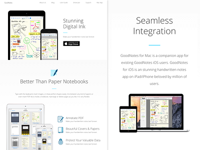 Goodnotes Marketing Website