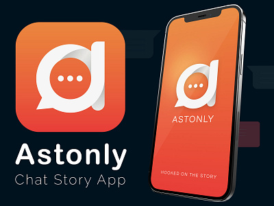 Chat Story App app app design app icon branding design digitl platform graphic design interface logo mobile app ui ux