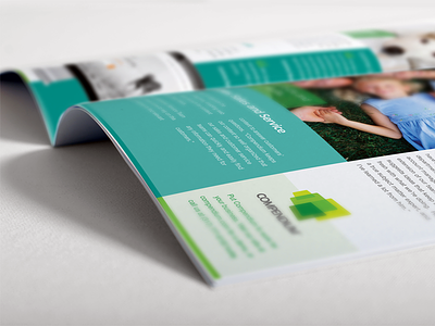 Case Study - Two page spread indesign layout print