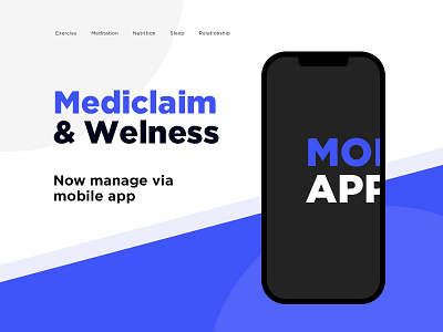 Medical Mobile App app applicaiton mobile page page uiux design visual design