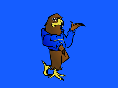 Eagle Mascot for CHR character illustrator mascot