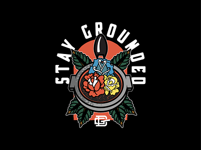 Stay Grounded Illustration for Daily Grind Provisions Co.
