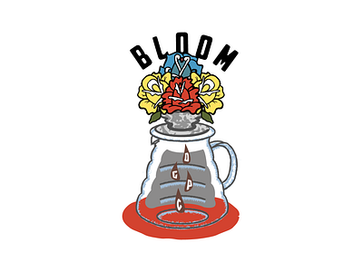 Bloom Illustration for Daily Grind Provisions Co.