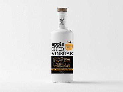 Apple Cider Vinegar Bottle