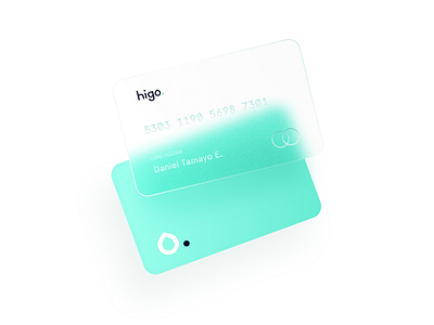 Conceptual Glass Credit Card