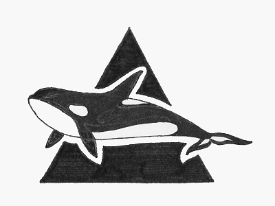 Orca: Hand drawing