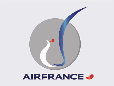 Air France logo 777 air france airline boeing branding graphic design illustration illustrator logo photoshop rebrand visual design